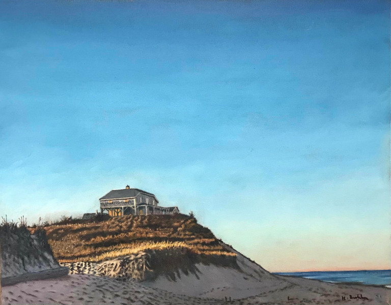 buckley kerry last light  oil on canvas  x20  